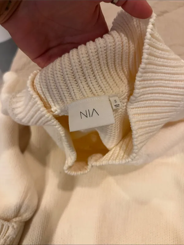 NIA chunky sweater White - Image 2