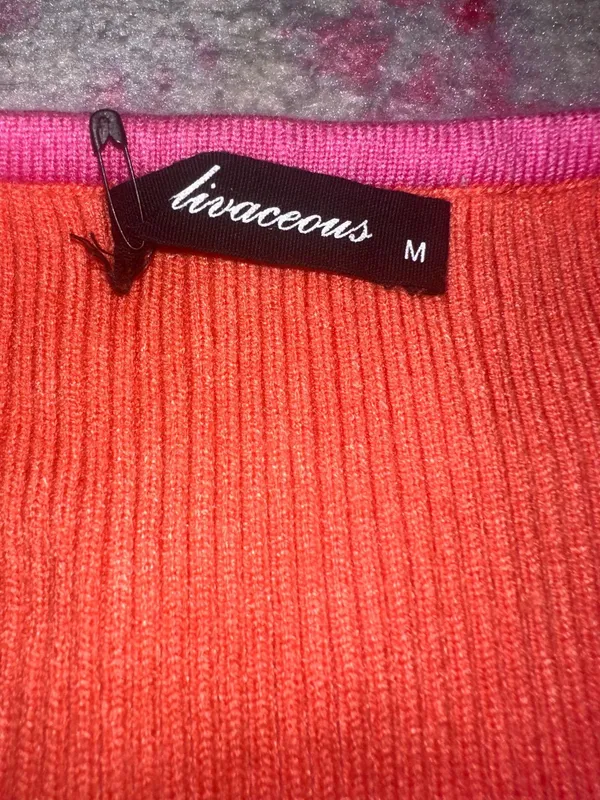 Crop Top Tank Pink Size M - Image 2