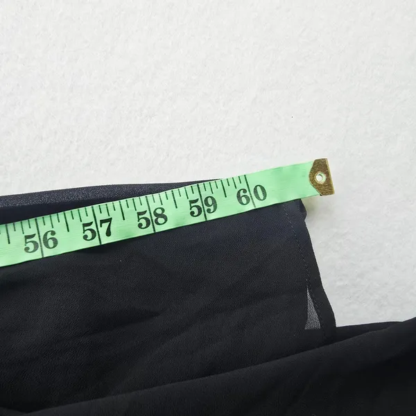 Baltic Born NWOT‎ Esti Black Maxi Dress V Neck Short Sleeve Cocktail Large - Image 12