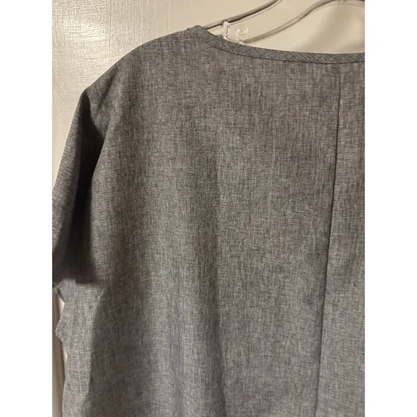 Emery Rose Size M‎ Grey Flowey Midi Length Dress - Image 9