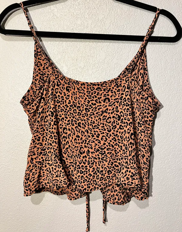 H &m Leopard Camisole Top  - Image 3