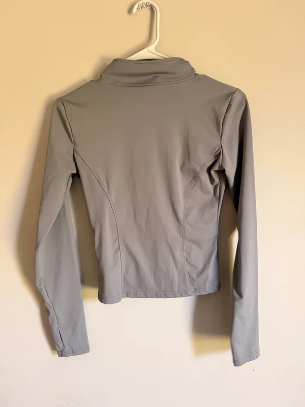 Tiktok fitted jacket Gray - Image 2