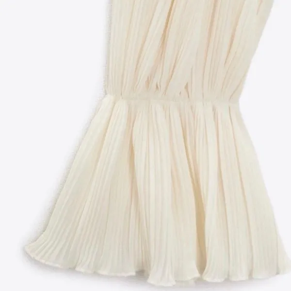 ZARA Maxi Cream white Dress - Image 4