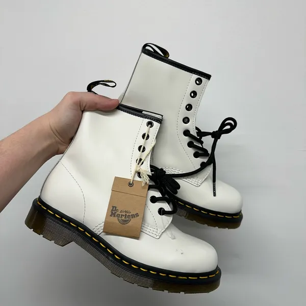 Dr. Martens 1460 Smooth - White - Unisex - Image 5