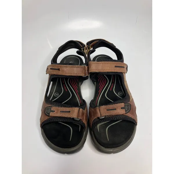 ECCO Yucatan Sandals Womens 40 Brown Excellent Hiking Walking Strappy Outdoor - Image 2