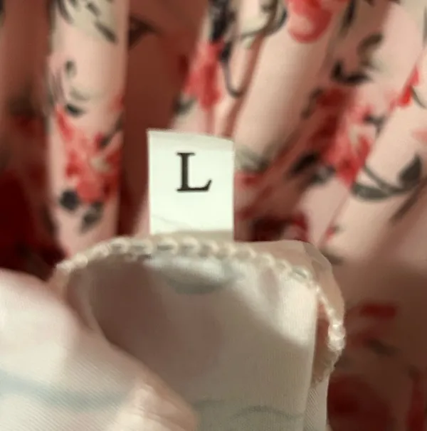Pink floral dress - Image 4