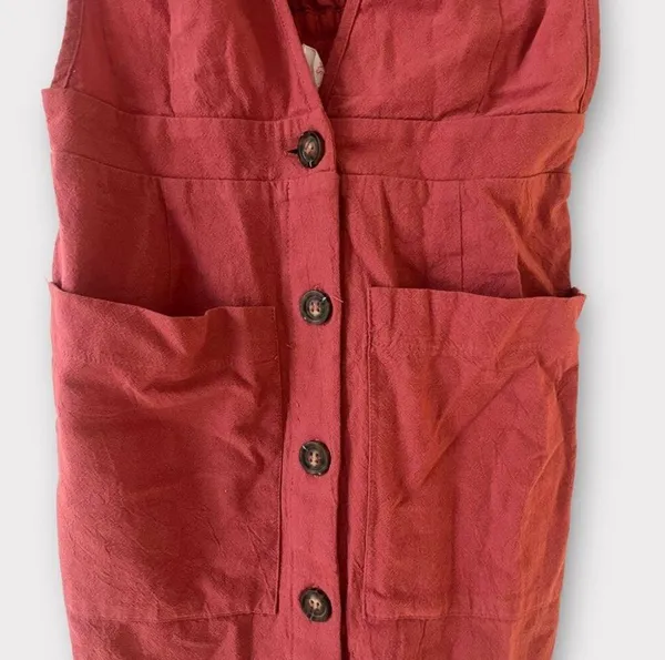 Light Red Sienna Sky Jumper/Dress Size xs - Image 5