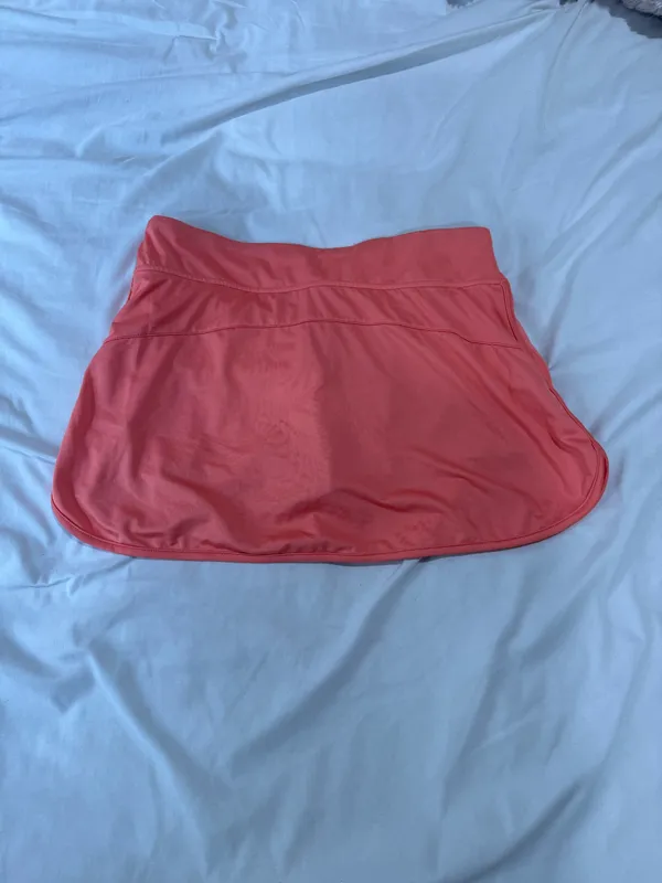 BCG Tennis Skirt Orange - Image 3