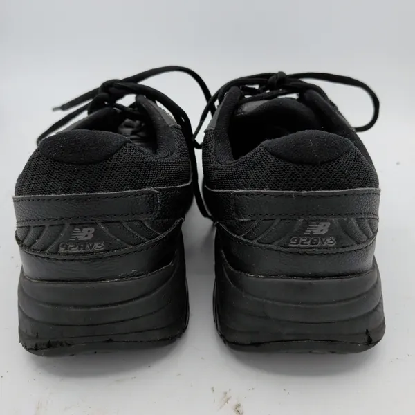 New Balance 928v3 Womens 8.5 Black Leather Walking Shoes ROLLBAR Stability‎ - Image 5