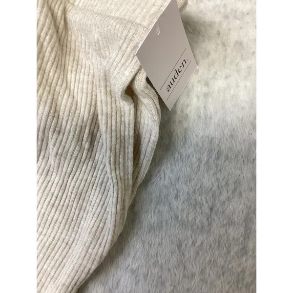 Auden Women Oat Beige Ribbed Knit Pajama‎ Jogger Pants 3X K86GGG….. - Image 3