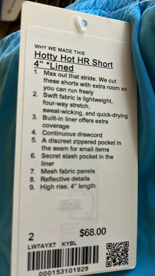 Lululemon Hotty Hot Shorts 4” - Image 5