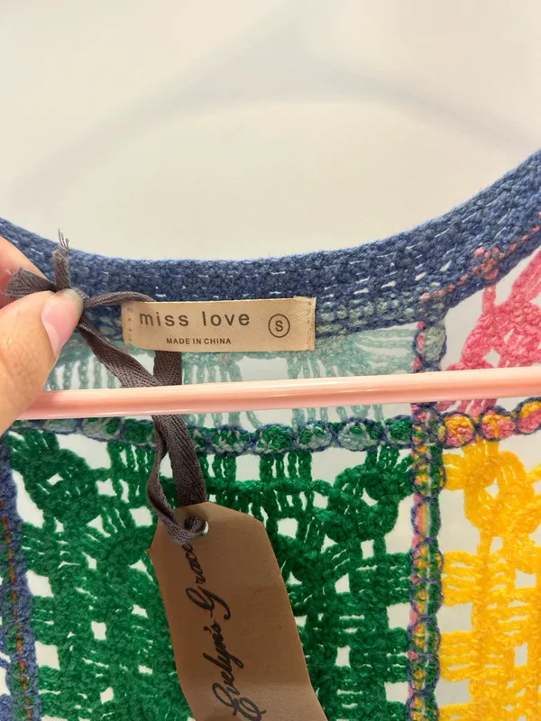 Boutique Crochet Vest Top - Image 3