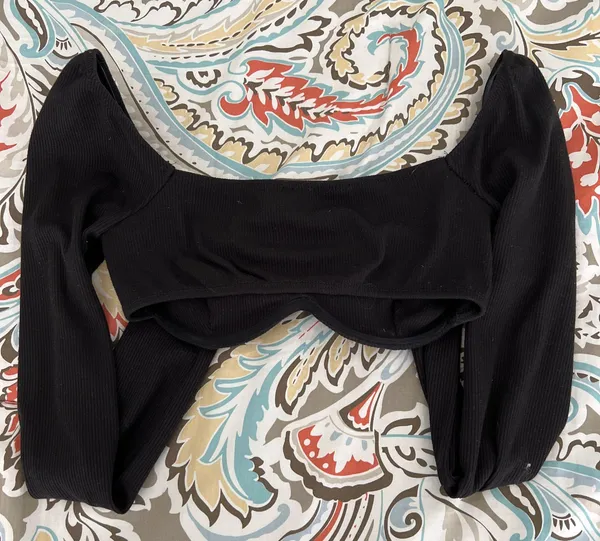 Princess Polly Becca Long Sleeve Crop Top - Image 4