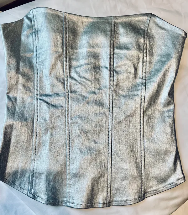 Silver Chrome Top Size M - Image 3