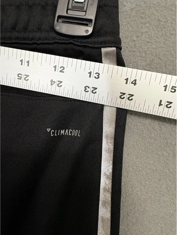 Adidas XS Black ClimaCool Track Pants 3-Stripe - Image 7