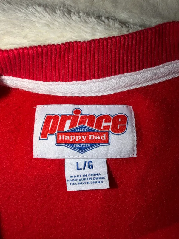 Happy dad crewneck Red Size L - Image 3