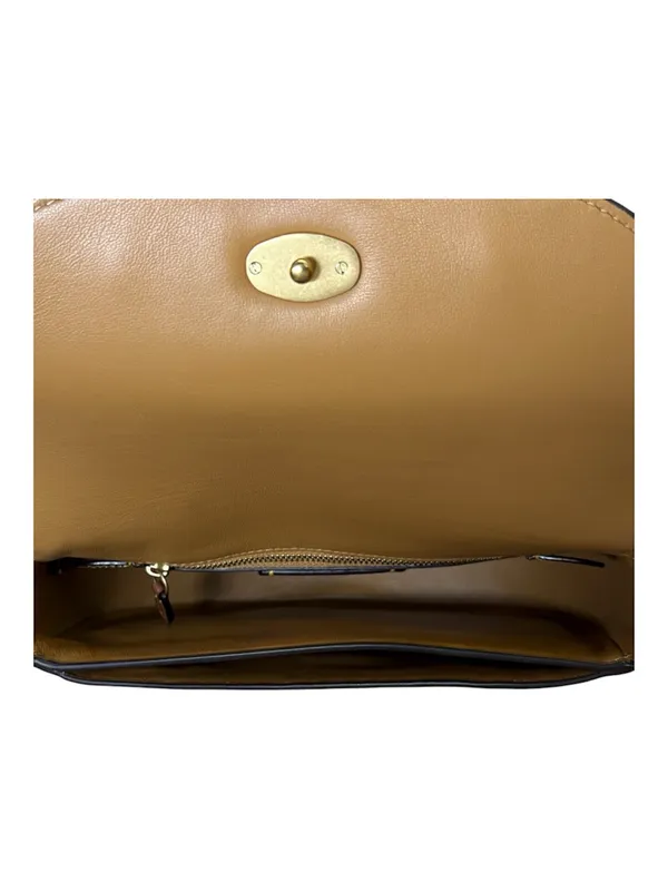 Coach Harley Crossbody Bag CM705 Glovetanned Leather Brass/Chalk NWT - Image 13