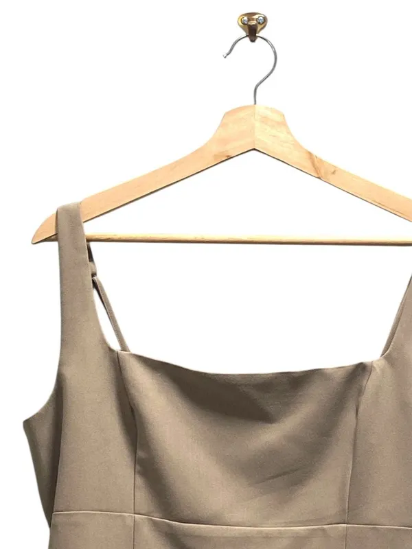 Abercrombie & Fitch Corset Top Beige Size XL Neutral Minimalist Coastal Spring - Image 5