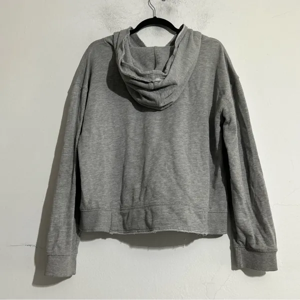 Free People Movement All Sport Hoodie Logo Heather Grey Casual Loungewear Cozy - Image 3