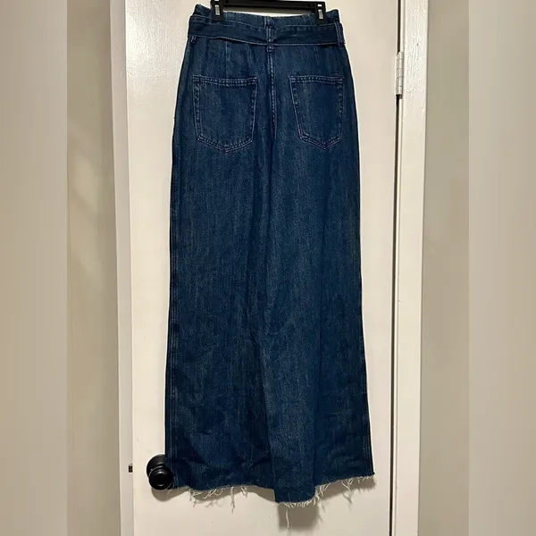 NWT Zara TRF wide leg jeans size 0 - Image 4
