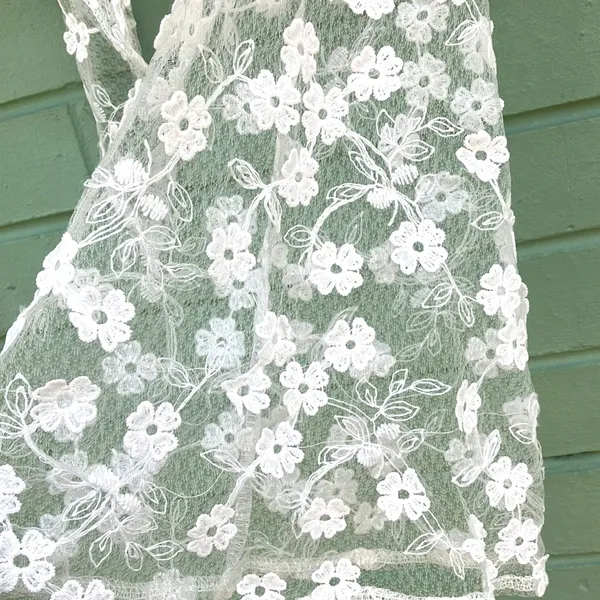 Nasty Gal collection sheer crop top - Image 5