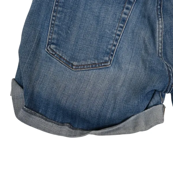 7FAM Women's 31 Cuffed Distressed Denim Jean Short - Image 6
