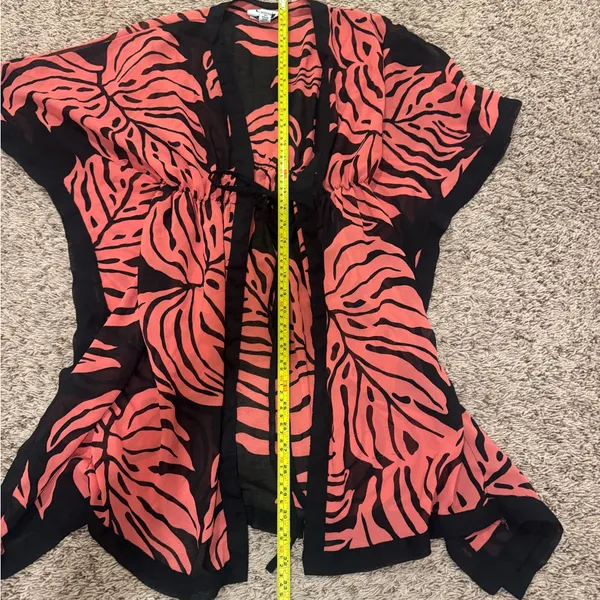 Swim Cover‎ Up Size Small Red - Image 5