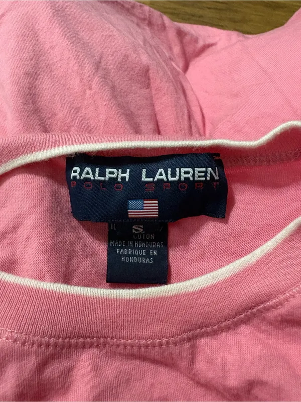 Ralph Lauren Pink Crewneck T-Shirt - Image 3