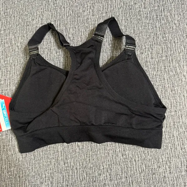 Puma Women’s Black Sports Bra - Image 4