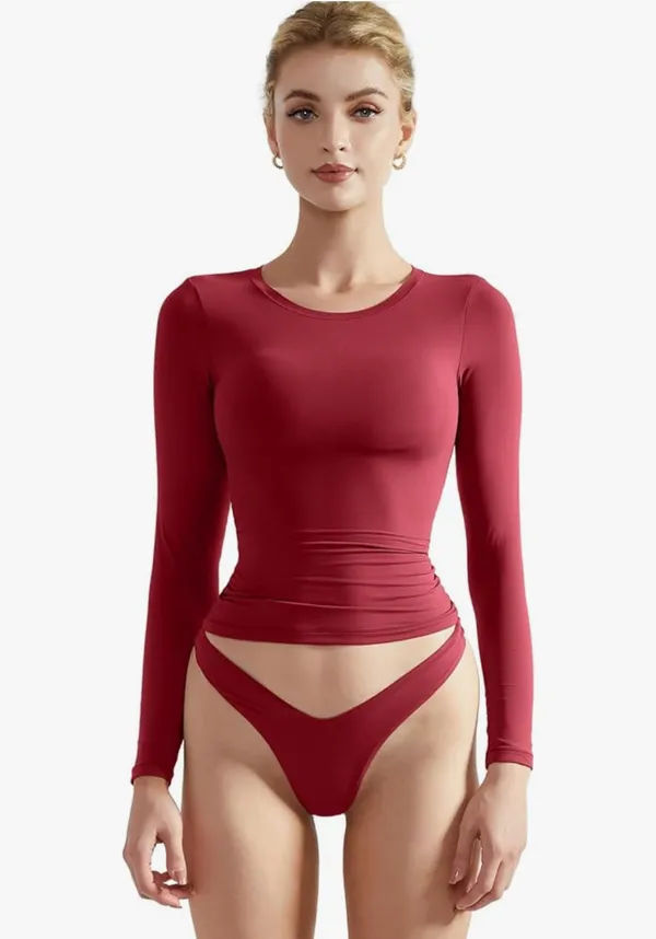 Red Suuksess Top Long Sleeve - Image 3