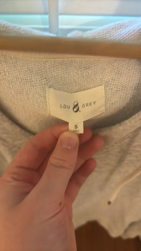 Lou & Grey Gray hoodie - Image 2