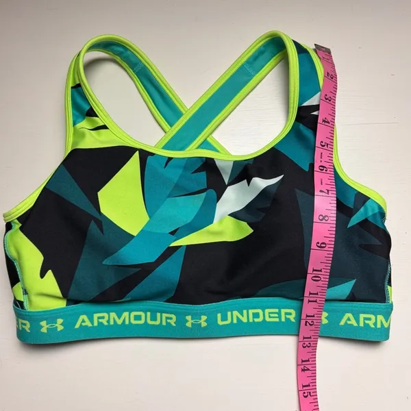 Under Armour Women's Sporty Athletic Workout Racerback Sports Bra Sz 1X NWT - Image 4