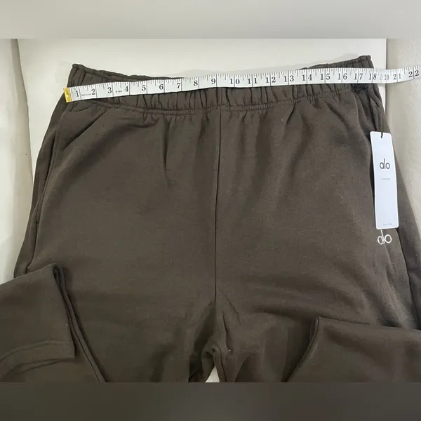 Alo Yoga NWT Accolade Straight Leg Sweatpants in Expresso Color Size XL - Image 7