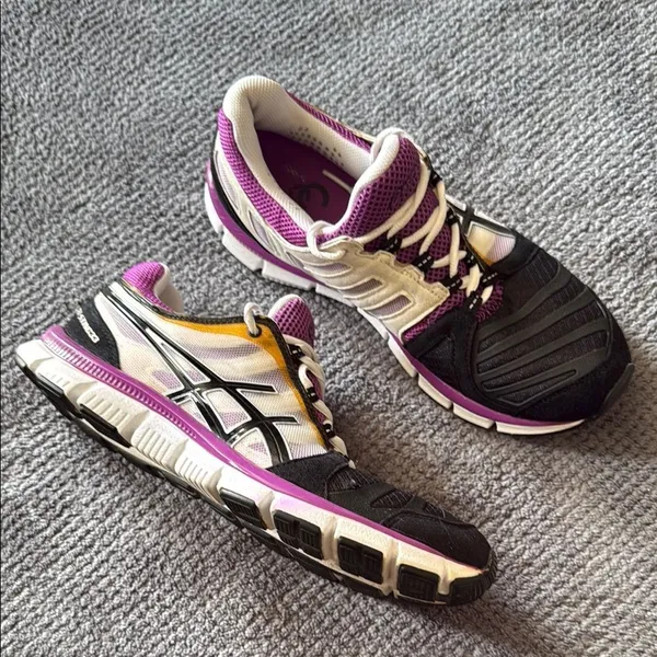 Asics Gel-Sting33 Multicolor Suede Mesh Running Sneakers Size 8‎ - Image 2
