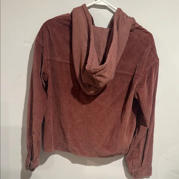 American Eagle Outfitters Corduroy Jacket in Rust - Image 7