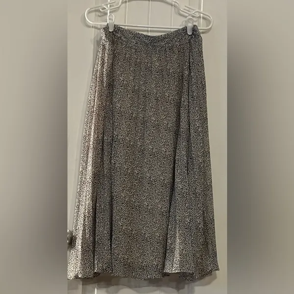Hayden Los Angeles Women Chiffon Cheetah Skirt Fully Lined Sz L - Image 3