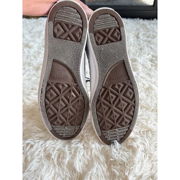Converse Chuck Taylor All Star Shoreline Gray Slip-On Low Top Sneakers Women's 7 - Image 4
