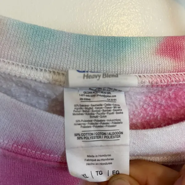 Tie dye sweatshirt Size XL - Image 3