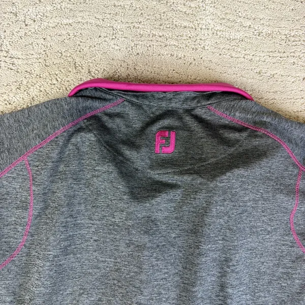 Women's Footjoy FJ Size Large 1/4 Zip Golf Pullover Sweatshirt - Image 7