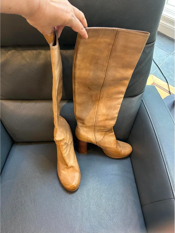 Chloé Women's Knee-High Leather Boots - Image 2