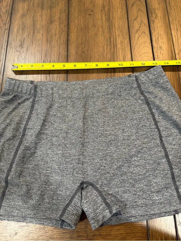 bcg Heather Gray Bike Shorts size L - Image 5
