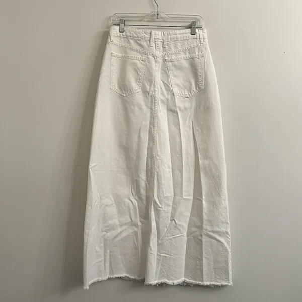 Free people We The Free Come As You Are Denim Maxi Skirt Sz 6 - Image 6