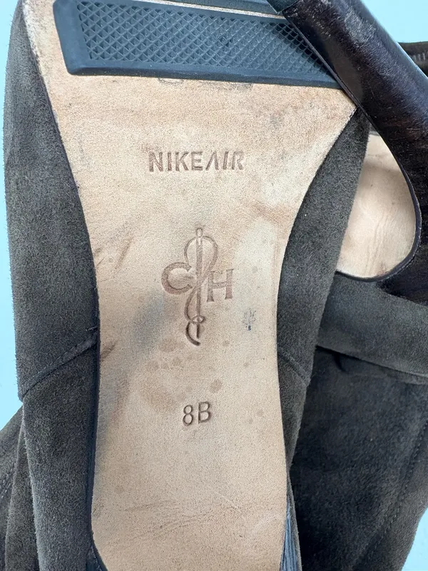 Cole Haan Women's Brown Suede Over the Knee Boots - Size 8.‎ - Image 7