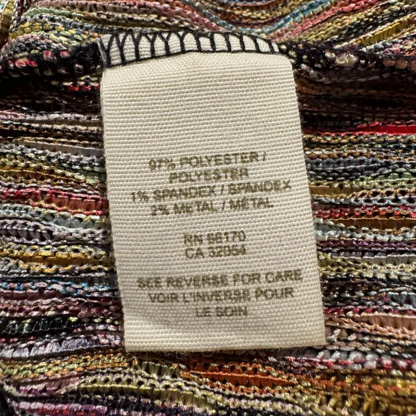 Free People Slip Dress Mini XS Spaghetti Strap Boho Festival Y2K Colorful Ribbed - Image 3