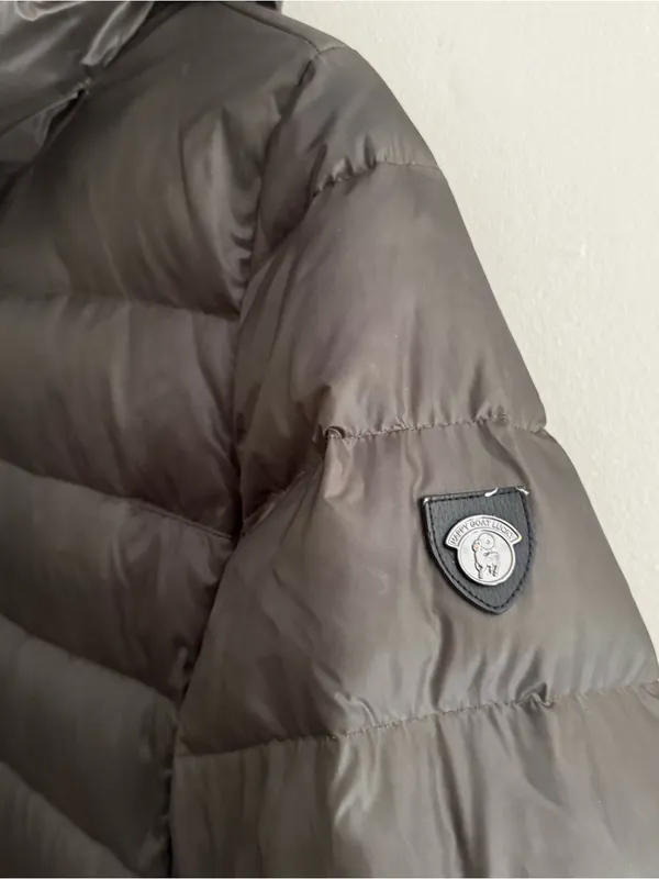 Happy Goat Lucky Dark Green Miranda Down Puffer Coat Womens Medium - Image 2