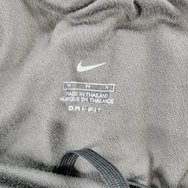 Nike Womens Dri Fit Shorts M Blue Gray Brief Lined Gym Running Active Pull On - Image 9