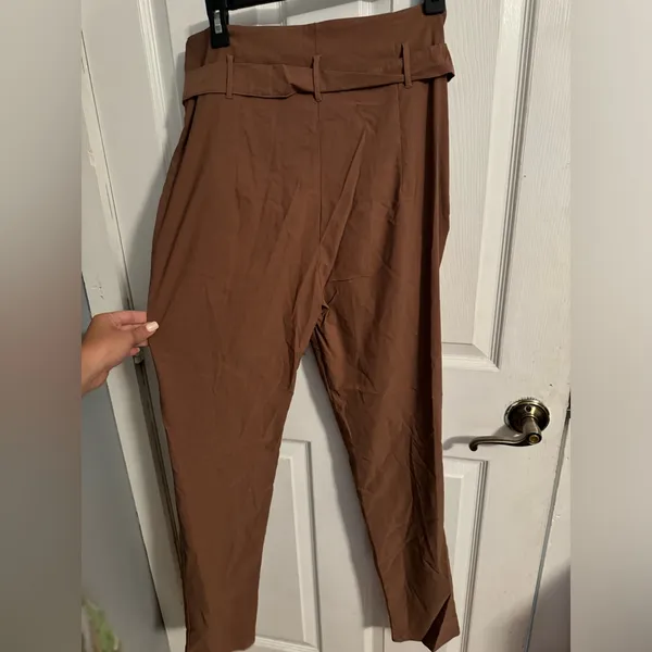 NWOT Brown Pants Size L - Image 2