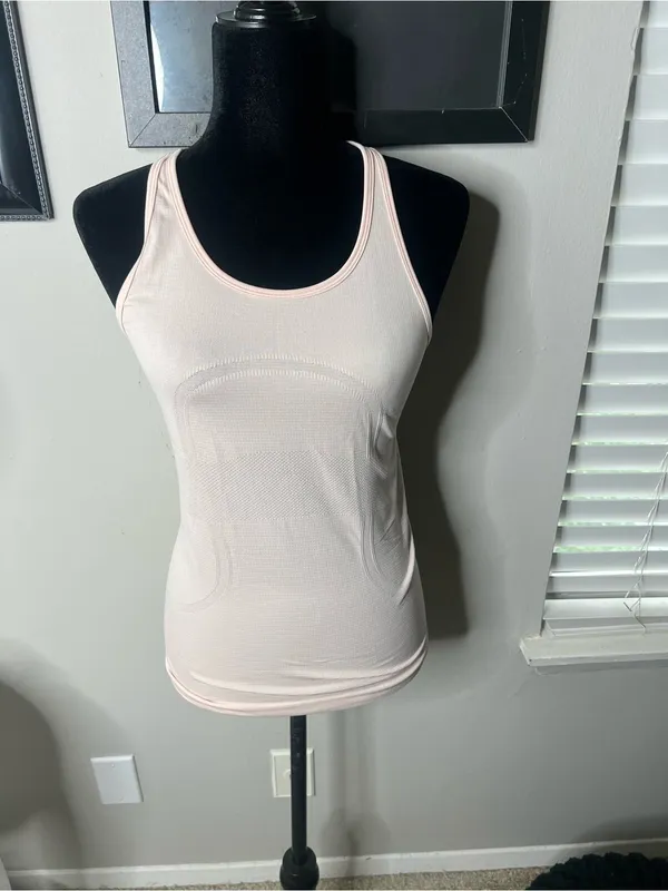 Lululemon swiftly tech strappy‎ tank 6 butter pink - Image 6
