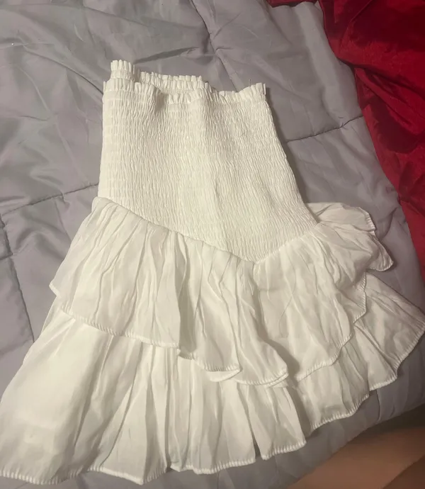 White Boutique Skirt - Image 2
