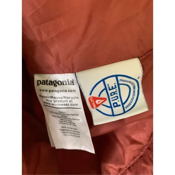 Patagonia Nano Puff jacket burl red women's size XS - Image 5